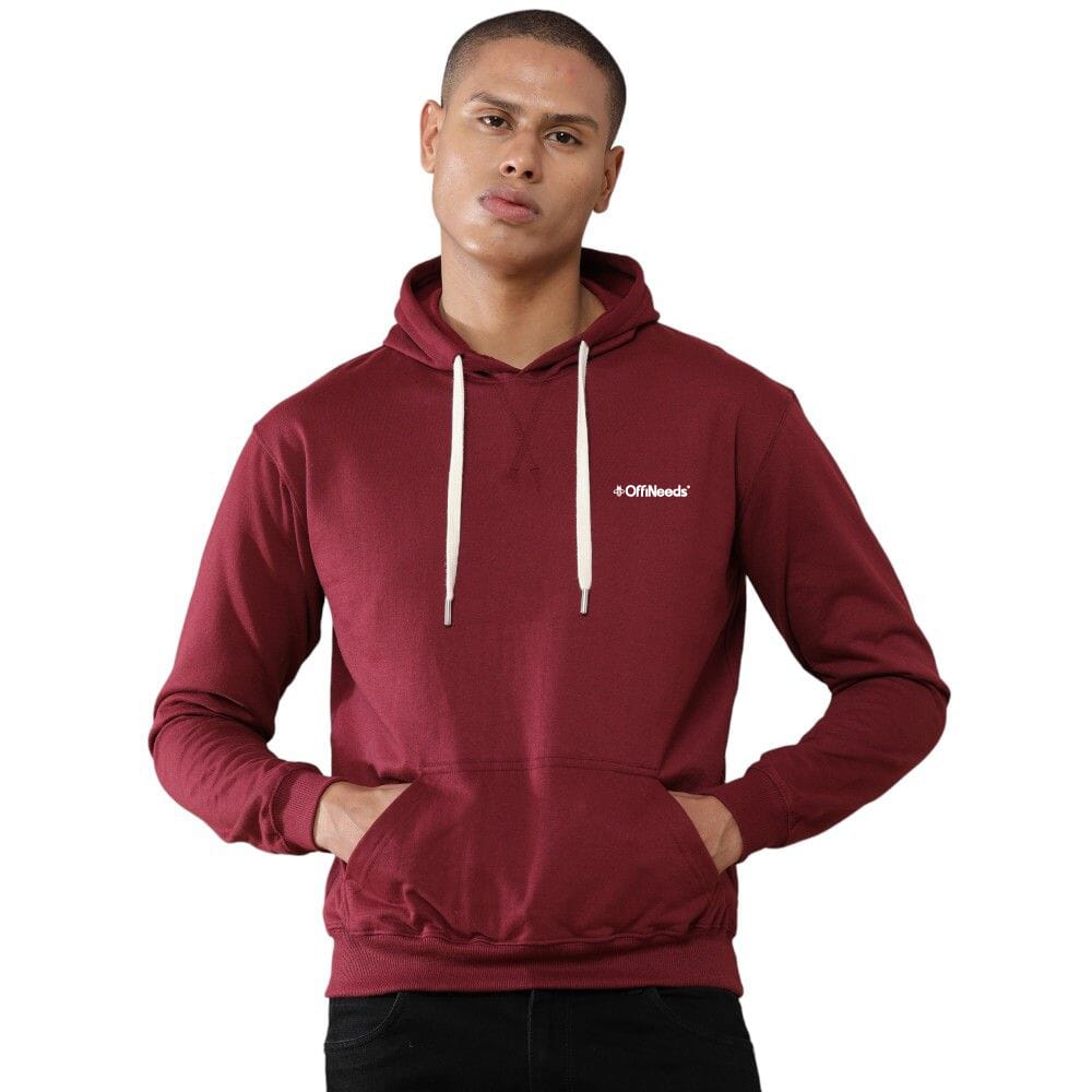 Greys&Blues Goodie Hoodie Plain-Maroon